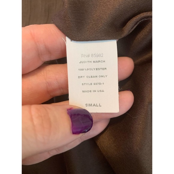 Judith March yellow floral vintage boho mini dress size small - Picture 6 of 14